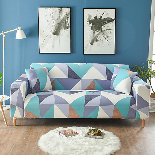 

2021 New Stylish Simplicity Print Sofa Cover Stretch Couch Slipcover Super Soft Fabric Retro Hot Sale Couch Cover