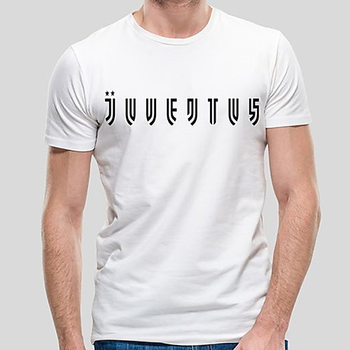 

Men's Unisex Tee T shirt Hot Stamping Text Graphic Prints Plus Size Print Short Sleeve Casual Tops Cotton Basic Fashion Designer Big and Tall White