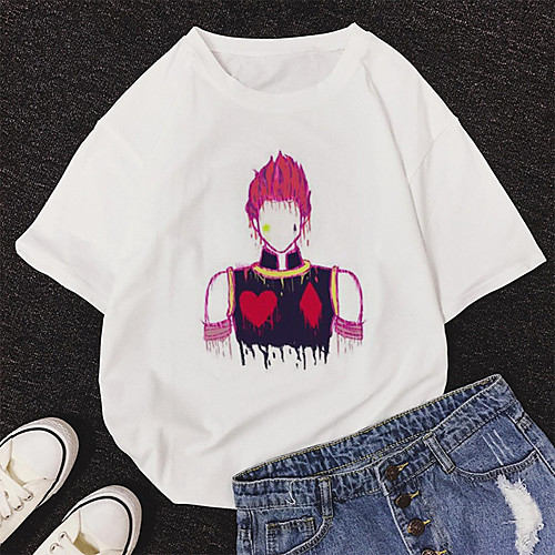 

Inspired by Hunter X Hunter Cosplay Cosplay Costume T-shirt Polyester / Cotton Blend Print T-shirt For Women's / Men's