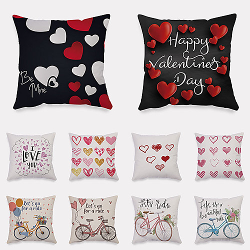 

Double Side Cushion Cover 1PC Soft Decorative Square Pillowcase for Sofa bedroom Car Chair Superior Quality Outdoor Cushion Patio Throw Pillow Covers for Garden Farmhouse Bench Couch