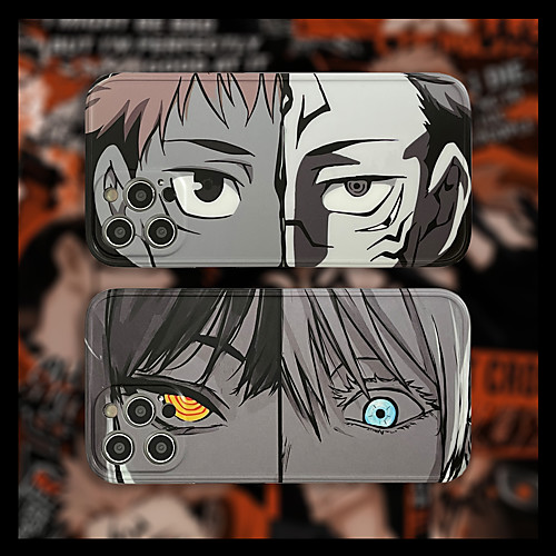 

Jujutsu Kaisen Phone Case For Apple Back Cover iPhone 12 Pro Max 11 SE 2020 X XR XS Max 8 7 Shockproof Dustproof Cartoon TPU