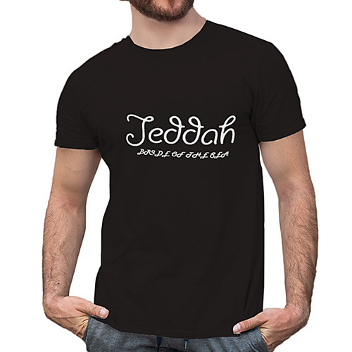 

Men's Unisex Tee T shirt Hot Stamping Graphic Prints Letter Plus Size Print Short Sleeve Casual Tops Cotton Basic Fashion Designer Big and Tall Black