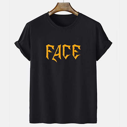 

Men's Unisex Tee T shirt Hot Stamping Graphic Prints Letter Short Sleeve Casual Tops 100% Cotton Basic Fashion Designer Comfortable White Black Gray