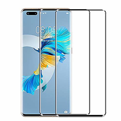 

Phone Screen Protector For Huawei P40 P40 Pro P40 Pro Mate 40 Mate 40 RS Porsche Design Tempered Glass 2 pcs High Definition (HD) Scratch Proof Front Screen Protector Phone Accessory
