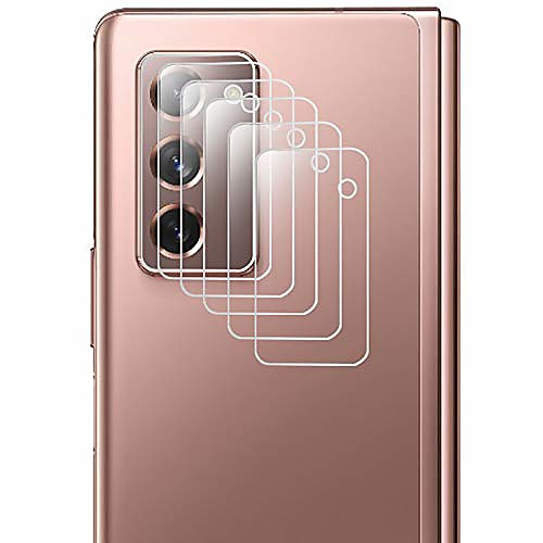 

Phone Screen Protector For SAMSUNG Galaxy Z Fold 2 Tempered Glass 5 pcs High Definition (HD) Scratch Proof Camera Lens Protector Phone Accessory