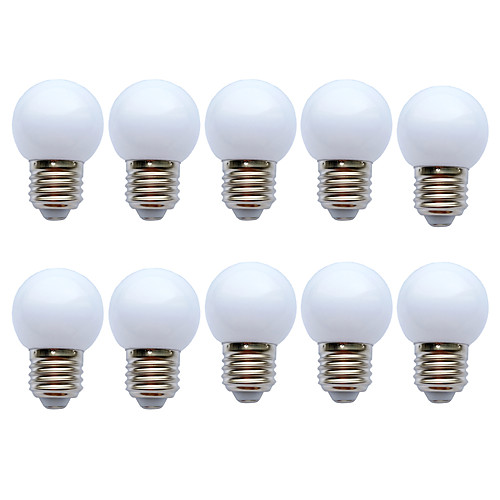 

LED Globe Bulbs 10pcs 2 W 120 lm E27 G45 6 LED Beads SMD 2835 Warm White White