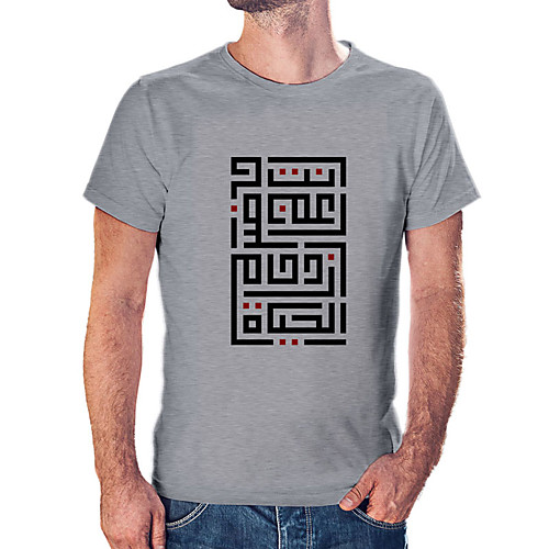 

Men's Unisex Tee T shirt Hot Stamping Graphic Graphic Prints Plus Size Print Short Sleeve Casual Tops Cotton Basic Fashion Designer Big and Tall White Black Wine