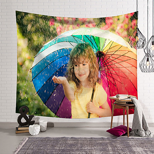 

Rainbow Wall Tapestry Art Decor Blanket Curtain Hanging Home Bedroom Living Room Decoration Polyester