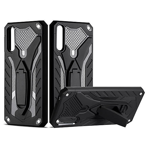 

Rugged Armor Phone Case For Huawei P40 Lite P30 Pro Mate 30 Pro P Smart 2021 Metal Ring Bracket Protection PC Back Cover For Huawei Honor 20 Honor Play 3 nova 5