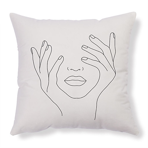 

Sketch Double Side Cushion Cover 1PC Soft Decorative Square Throw Pillow Cover Cushion Case Pillowcase for Bedroom Livingroom Superior Quality Machine Washable Outdoor Cushion for Sofa Couch Bed Chair