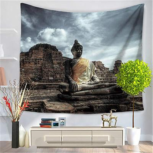 

Wall Tapestry Art Decor Blanket Curtain Hanging Home Bedroom Living Room Decoration Budda