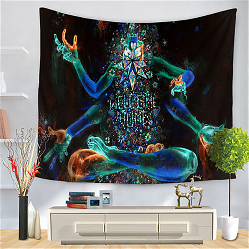 

Wall Tapestry Art Decor Blanket Curtain Hanging Home Bedroom Living Room Decoration Polyester Landscape