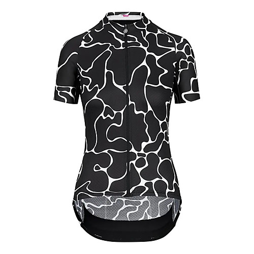 

21Grams Women's Short Sleeve Cycling Jersey Summer Spandex Polyester Black Bike Jersey Top Mountain Bike MTB Road Bike Cycling Quick Dry Moisture Wicking Breathable Sports Clothing Apparel / Stretchy