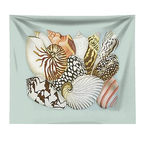 

Wall Tapestry Art Decor Blanket Curtain Picnic Tablecloth Hanging Home Bedroom Living Room Dorm Decoration Beach Ocean Shell