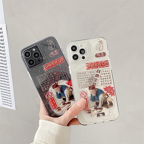 

Phone Case For Apple Back Cover iPhone 12 Pro Max 11 SE 2020 X XR XS Max 8 7 Shockproof Dustproof Graphic TPU