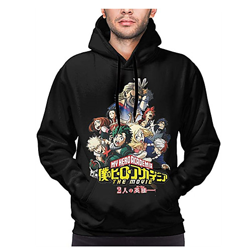 

Inspired by My Hero Academia / Boku No Hero Midoriya Izuku Cosplay Costume Hoodie Terylene 3D Printing Hoodie For Women's / Men's