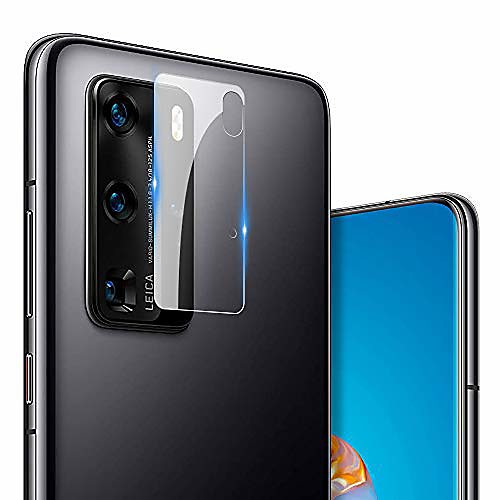 

echden [3 pack] compatible with huawei p40 pro camera lens protector, anti scratch high-definition tempered glass camera lens protective film for huawei p40 pro