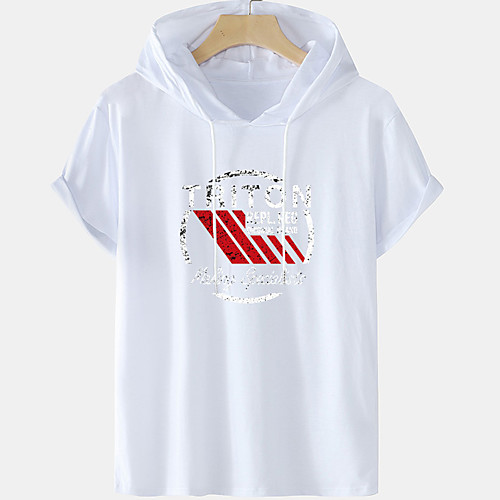 

Men's Unisex Tee T shirt Hot Stamping Graphic Prints Letter Plus Size Short Sleeve Casual Tops Cotton Basic Designer Big and Tall White Blue Black