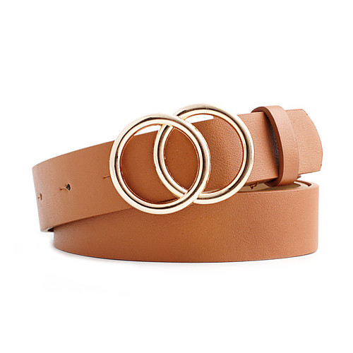 

Women's Waist Belt Daily Dress Work Black White Belt Solid Color / Red / Winter / Spring / Summer / Alloy