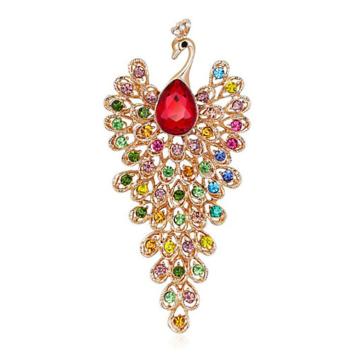 

Women's Cubic Zirconia Brooches Geometrical Fashion Fashion Brooch Jewelry Silver Gold For Party Anniversary Birthday Dailywear