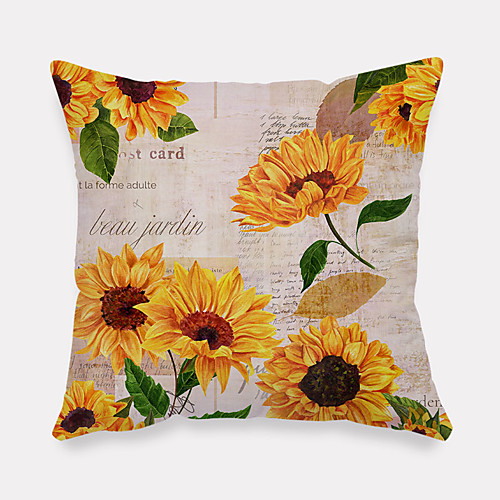 

Double Side Cushion Cover 1PC Soft Decorative Square Pillowcase for Sofa bedroom Car Chair Superior Quality Outdoor Cushion Patio Throw Pillow Covers for Garden Farmhouse Bench Couch