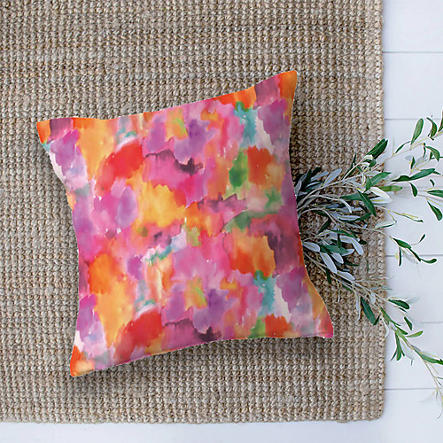 

Double Side Cushion Cover 1PC Soft Decorative Square Throw Pillow Cover Cushion Case Pillowcase for Sofa Bedroom Superior Quality Machine Washable