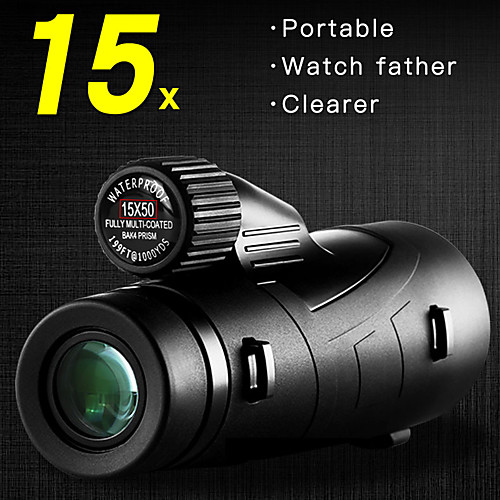 

15 X 50 mm Monocular Waterproof Anti Fog High Definition