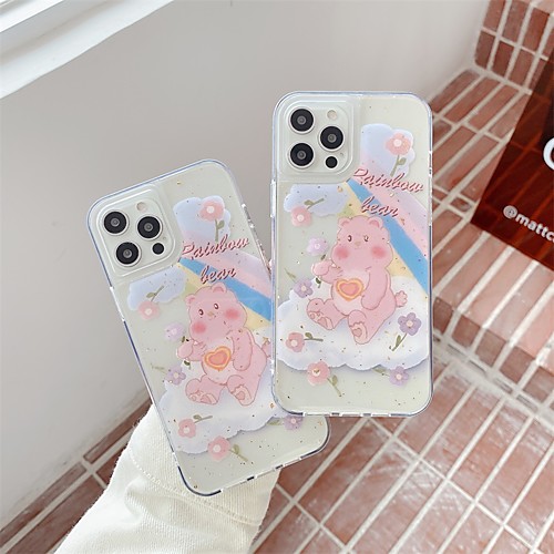 

Phone Case For Apple Back Cover iPhone 12 Pro Max 11 SE 2020 X XR XS Max 8 7 Shockproof Dustproof Graphic TPU