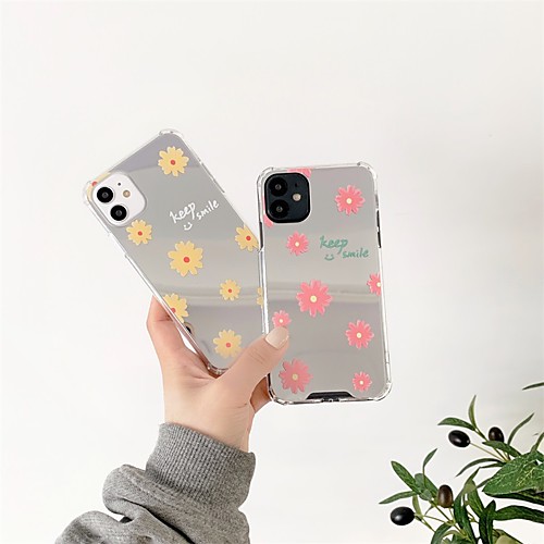 

Phone Case For Apple Back Cover iPhone 12 Pro Max 11 SE 2020 X XR XS Max 8 7 Shockproof Dustproof Cartoon Flower TPU