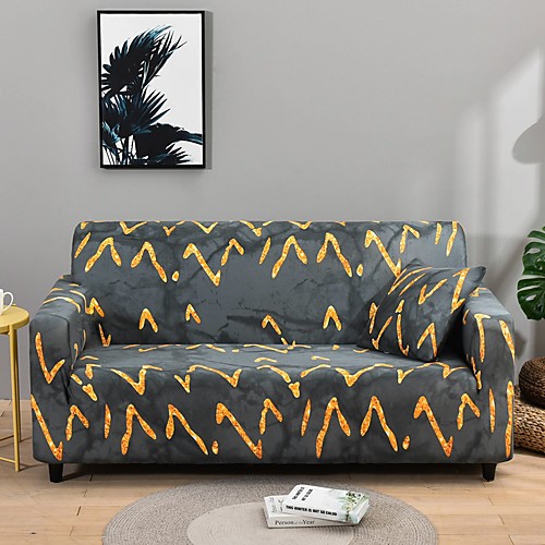 

2021 New Stylish Simplicity Print Sofa Cover Stretch Couch Slipcover Super Soft Fabric Retro Hot Sale Couch Cover