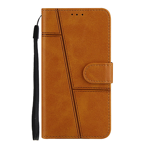 

Phone Case For Samsung Galaxy Full Body Case S21 S21 Plus S21 Ultra Galaxy A32 Galaxy A52 Galaxy A42 Galaxy A32 5G Galaxy A12 S20 Galaxy A02s Card Holder Shockproof Dustproof Solid Colored PU Leather