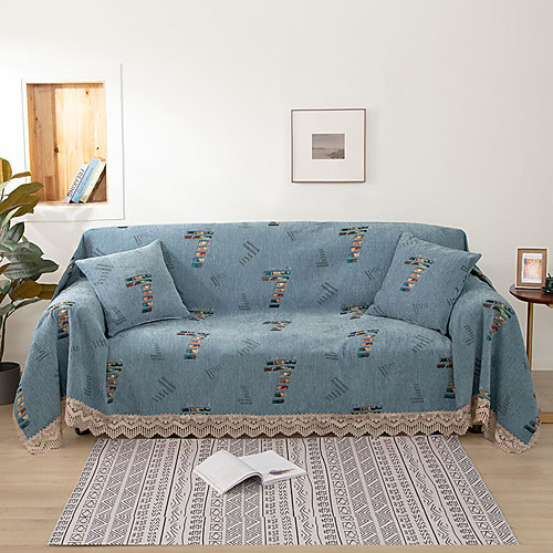 

Sofa Cover Sofa Blanket High Weight Print /Dust-Proof Non-Slip Stylish Elegant /Fit for 1-4 Cushion Couch and L Shape Sofa