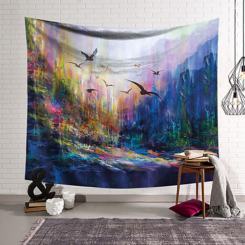

Wall Tapestry Art Decor Blanket Curtain Hanging Home Bedroom Living Room Decoration Polyester