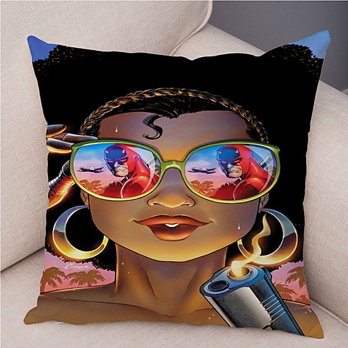 

Double Side Cushion Cover 1PC Soft Decorative Square Throw Pillow Cover Cushion Case Pillowcase for Sofa Bedroom Superior Quality Machine Washable