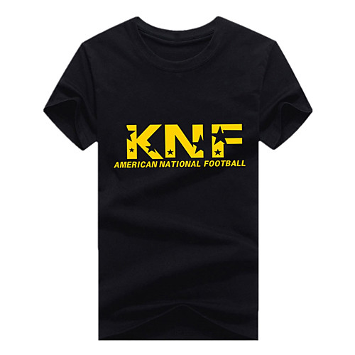 

Men's Unisex Tee T shirt Hot Stamping Graphic Prints Letter Plus Size Print Short Sleeve Casual Tops Cotton Basic Fashion Designer Big and Tall White Black Light gray