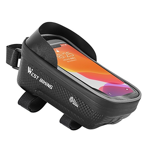 

WEST BIKING Bike Frame Bag Top Tube Waterproof Portable Quick Dry Bike Bag EVA Bicycle Bag Cycle Bag Cycling Outdoor Exercise