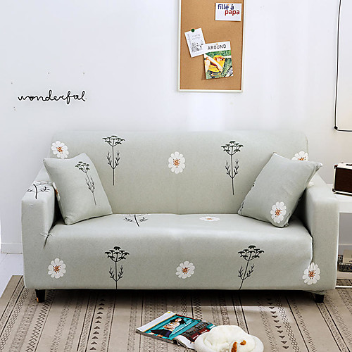 

2021 New Stylish Simplicity Print Sofa Cover Stretch Couch Slipcover Super Soft Fabric Retro Hot Sale Couch Cover