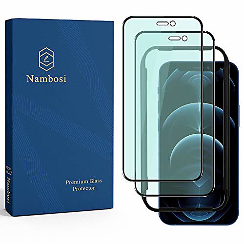 

Phone Screen Protector For Apple iPhone 12 Pro Max 11 SE 2020 X XR XS Max 8 7 Tempered Glass 2 pcs High Definition (HD) Anti Blue Light Scratch Proof Front Screen Protector Phone Accessory