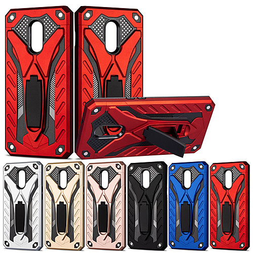 

Phone Case For OnePlus Back Cover Oneplus 7 Oneplus 7 pro Shockproof Dustproof with Stand Solid Colored TPU