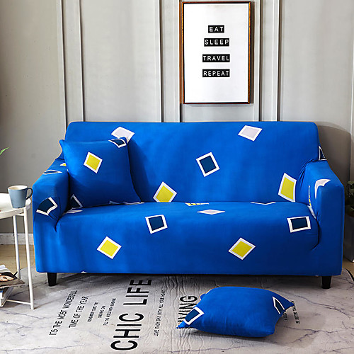

2021 New Stylish Simplicity Print Sofa Cover Stretch Couch Slipcover Super Soft Fabric Retro Hot Sale Couch Cover