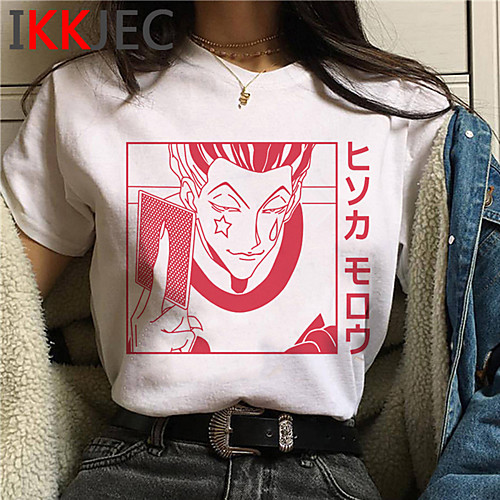 

Inspired by Hunter X Hunter Killua Zoldyck Cosplay Costume T-shirt Polyester / Cotton Blend Print Harajuku Graphic Kawaii T-shirt For Women's / Men's