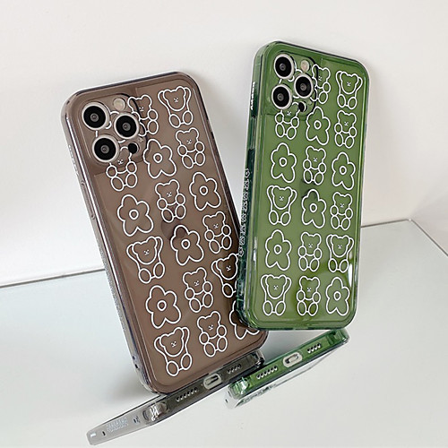 

Phone Case For Apple Back Cover iPhone 12 Pro Max 11 SE 2020 X XR XS Max 8 7 Shockproof Dustproof Animal TPU