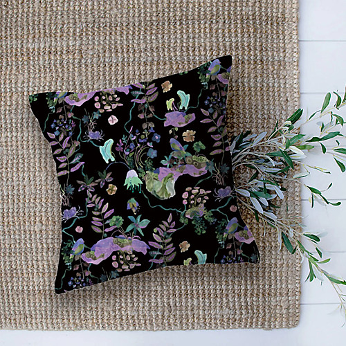 

Double Side Cushion Cover 1PC Soft Decorative Square Throw Pillow Cover Cushion Case Pillowcase for Sofa Bedroom Superior Quality Machine Washable
