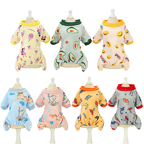 

Dog Cat Dog clothes Fruit Animal Leisure Cute Dailywear Casual / Daily Winter Dog Clothes Puppy Clothes Dog Outfits Warm Light Yellow Yellow Pink Costume for Girl and Boy Dog Polyester S M L XL XXL