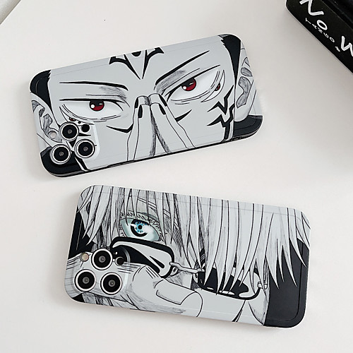 

Jujutsu Kaisen Phone Case For Apple Back Cover iPhone 12 Pro Max 11 SE 2020 X XR XS Max 8 7 Shockproof Dustproof IMD Cartoon TPU