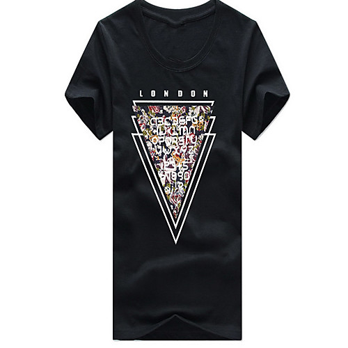 

Men's Unisex Tee T shirt Hot Stamping Graphic Prints Letter Plus Size Print Short Sleeve Casual Tops Cotton Basic Fashion Designer Big and Tall White Black Light gray