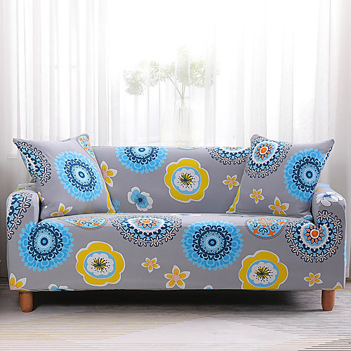 

2021 New Stylish Simplicity Print Sofa Cover Stretch Couch Slipcover Super Soft Fabric Retro Hot Sale Couch Cover