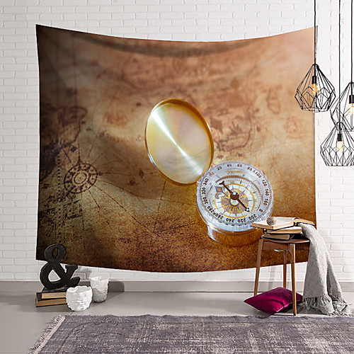 

Wall Tapestry Art Decor Blanket Curtain Hanging Home Bedroom Living Room Decoration Polyester Compass