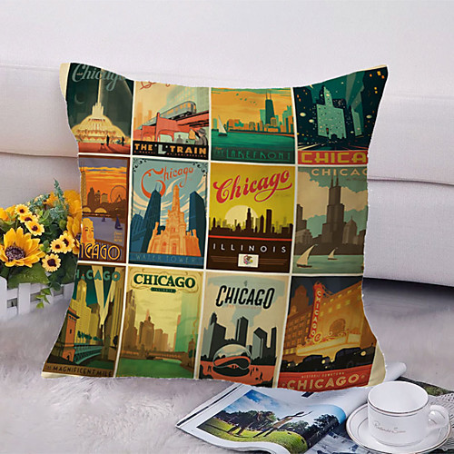 

Cushion Cover 1PC Short plush Soft Decorative Square Throw Pillow Cover Cushion Case Pillowcase for Sofa Bedroom 45 x 45 cm (18 x 18 Inch) Superior Quality Machine Washable Double Side Print