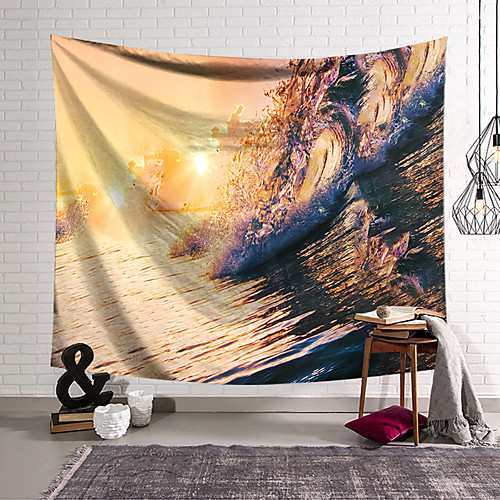 

Wall Tapestry Art Decor Blanket Curtain Hanging Home Bedroom Living Room Decoration Polyester